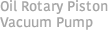 Oil Rotary PistonVacuum Pump